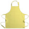 CALICOT Lemon Verbena 100% Baumwolle 1-teilige Küchenschürze mit verstellbarem Nacken und sichtbarer Mitteltasche mit langen Bändern für Damen | Männer | Küchenchef | Zuhause (70 cm von 80 cm)