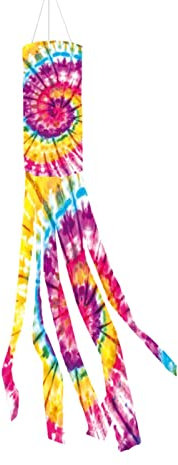 Rpporm Halloween-Windsack-Flaggen-Windsack-hängende Dekoration für Vorgarten-Terrasse-Rasen-Garten-Party-Dekoration Blumen Wandhalterung (B, One Size)