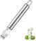 YIOIY Lemon Stainless Steel Zester Grater Orange Citru Kitchen Peeler Tool with Channel Knife (Silver)