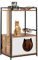 soges Kratzbaum Katzenklo Industrieller Stil Katzenschrank mit Ablagefläche Katzenturm mit Kratzbaum Katzenmöbel aus Holz mit Futterstation