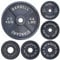 Olympic 2 Cast Iron Weight Plate Disc, Cross Fitness Fit Weights Lifting Deadlifts Strength Training Home Gym Workout, Plate 1.25, 2.5, 5, 10,15, 20, 25Kg Set Pair