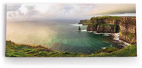 Paul Sinus Wandbild 120x50cm Cliffs of Moher Irland Kliffküste Küste Meer Natur