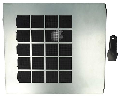 vhbw Aktivkohlefilter Ersatz für Miele DKF 25-1, DKF 25-R, 10271470 für Dunstabzugshaube - 34,5 x 31 x 2 cm, Regenerierbar