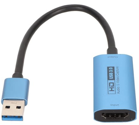 Videoaufnahmekarte, 4K bei 30 Hz Eingang 1080P bei 60 Hz Ausgang Typ C USB3.0-Schnittstelle, HDMI-Aufnahmekarte für OSX für One für PS3 für PS5 (Z29D)
