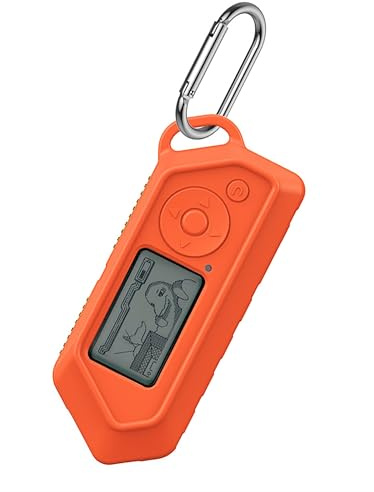 GIOPUEY Hülle Kompatibel mit Flipper Zero, Silikon Stoßfeste Schutzhülle, Ultradünn Case Cover, Kein Geruch, Hülle Silikon - Orange