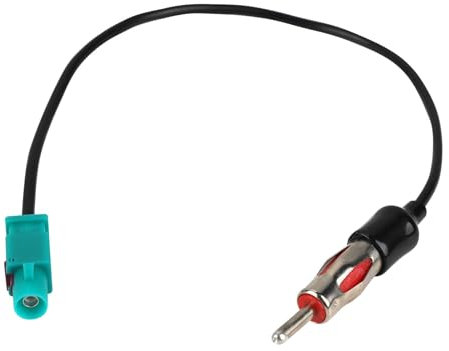 Joynine Adattatore Antenna Autoradio,Fakra Z Maschio a DIN Maschio Cavo Spinotto Antenna Autoradio,Adattatore Autoradio Compatibile con Lettore Audio Stereo e Multimediale del Veicolo