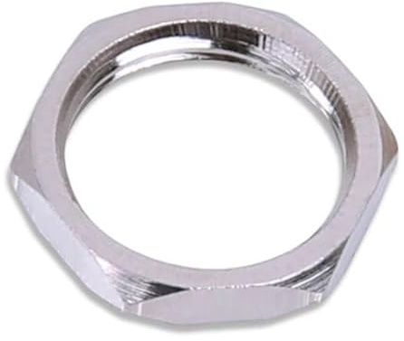 WSC Partsland Mutter 3/8 Nickel 6er Pack - Gitarren Ersatzteil