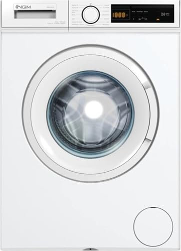 Ngm Lavatrice da 8 Kg, 1400 giri, Inverter, Classe energetica A, Bianca, Efficiente