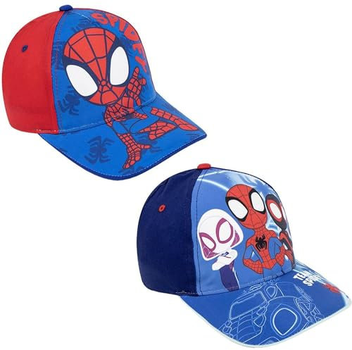 CERDÁ LIFE'S LITTLE MOMENTS Diseño Exclusivo Y Licencia Oficial – Gorra Marvel Niños Y Cómoda Para USO Diario Baskenmütze, Unisex, Kinder, Spidey Hellblau, Einheitsgröße