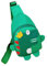 FOMIYES Dinosaurier-Brusttasche Schultüten Tasche Für Jungen Geburtstagsgeschenk Mädchen Umhängetasche Einzelne Umhängetasche Für Freizeittaschen Cartoon-umhängetasche Green Nylon