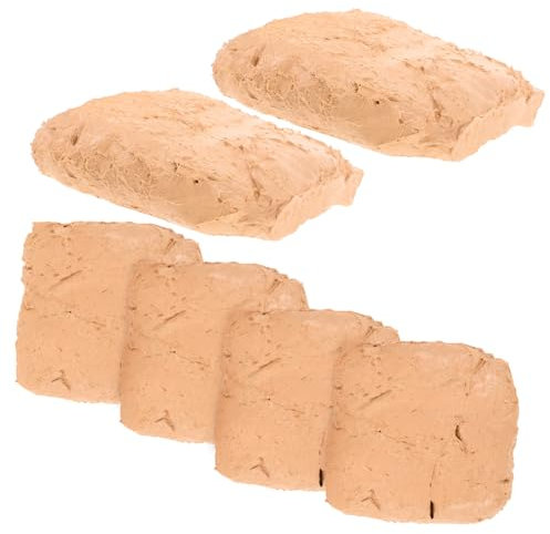 HOMSFOU 6 Stück Teiliges Diy Modelliermasse für Lufttrocknende Formbare Tonmasse für Bastelarbeiten Vielseitig Einsetzbar pro Packung für Anfänger und Projekte