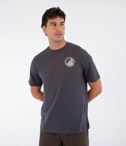 Hurley Herren T-Shirt Short Sleeve Men - Printing Press Enjoy T-Shirt