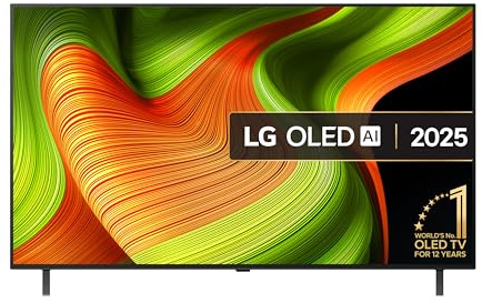 LG Smart TV OLED55B56LA (2025) 55 OLED HDR 4K Ultra HD with Dolby Atmos Brown