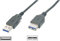 Cavo Prolunga USB 3.0 Tipo A M/F 1.8m, Nero