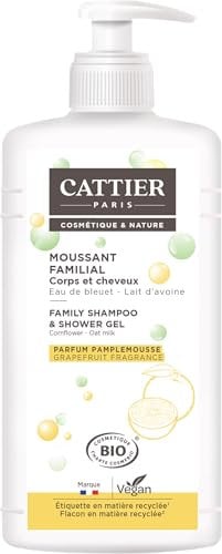 Cattier Moussant Familial au Parfum Pamplemousse 1 L - BIO
