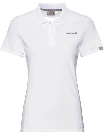 HEAD Damen Club Tech Shirt W Polos, Weiß, S EU