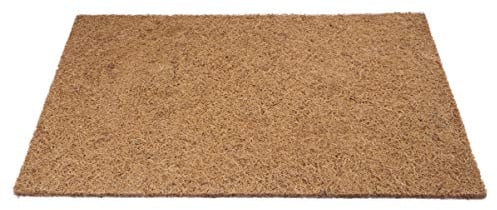 POPETPOP Reptilien Teppich Kokosfaser Reptilien Bettwäsche Liner Klettermatte für Echsen Chamäleon Schildkröte Schlange Bartagame Leguan Bettmatte - 60x40cm