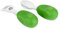 Nana’s Manners - Stage 2 Toddler Cutlery Set, Self-Feeding Kids Cutlery Set, Baby Spoon & Fork Set w/Rounded Steel Ends & Easy-to-Grip Handles, Non-BPA, for 12 Months & Up, Borneo Green