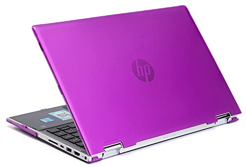 mCover Hard Shell Case Compatible with 14 HP Pavilion x360 14-DWxxxx Series Laptop (NOT Compatible with Other HP Pavilion Series) (14 Inch, Purple)