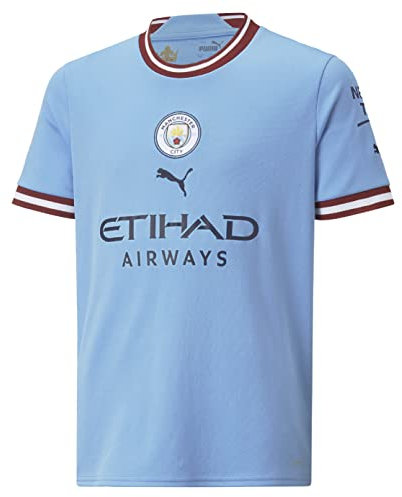 PUMA Manchester City Maillot Domicile Enfants 2022/23 Saison - Team Light Blue - Taille: 116