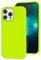 K TOMOTO Kompatibel mit iPhone 13 Pro Hülle, [Fallschutz] [Anti-Fingerabdruck] Stoßfeste Flüssigsilikonhülle mit Mikrofaserfutter, Handyhülle für iPhone 13 Pro 6,1 Zoll 2021, Fluoreszierendes Grün