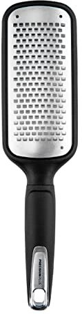 Tower T832197 Precision Plus Hand Grater with DuraBlade Stainless Steel, Softtex Handle, BPA Free, Black