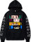 Zhongkaihua Kimetsu No Yaiba Hoodie Anime Kamado Tanjiro/Nezuko/Agatsuma Zenitsu Hoodie Sweatshirt Kapuzenpullover Langarm Weatshirts Jacke
