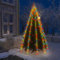 vidaXL Weihnachtsbaum-Lichternetz mit 300 LEDs Bunt 300 cm