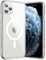 JETech Magnetic Case for iPhone 11 Pro 5.8-Inch Compatible with MagSafe Wireless Charging, Shockproof Phone Bumper Cover, Anti-Scratch Clear Back (Clear)
