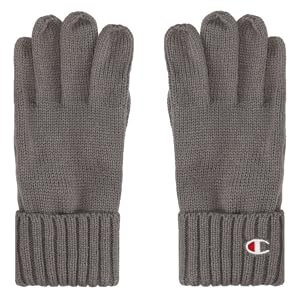 Champion Unisex Lifestyle Caps (806067) -Recycled Acrylic Knitted Yarn C-Logo winterhandschuhe, Grau (ES072), M-L