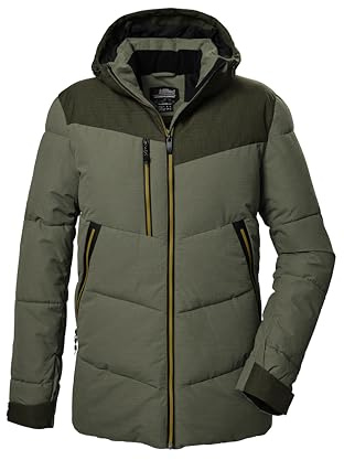 Killtec Herren Kow 306 Mn Qltd Jckt Steppjacke/Funktionsjacke in Daunenoptik mit Kapuze