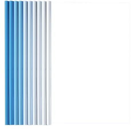 10 Feuilles A4 Couverture De Rapport,Transparent Barre Coulissante Rapport Couvre,Plastique Chemise De Couvertures De Rapports Avec Barre Coulissante,Dossier Coulissante Transparent,A4 Reliure Dossier