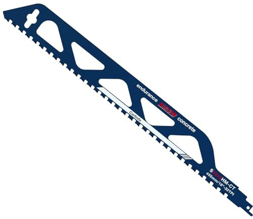 Sägeblätter Säbelsäge,Steinsäge 455mm,Hartmetallstahl säbelsägeblätter für Porenbeton,Holz,Metall,Ziegel,Professional Sägeblätter Säbelsäge,Kompatibel Mit Einhell, Bosch, Makita, Dewalt (S2243)
