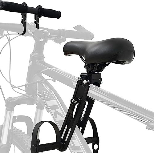 Selle de vélo pour Enfants pour VTT, siège de vélo Amovible à Monter sur Le Devant pour Enfants de 2 à 5 Ans, Compatible avec Tous Les VTT Adultes