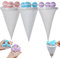 KKLCPPI Floating Hair Filtering Mesh Removal, Lint Catcher for Washing Machine Wool Device (Mix 3pcs)