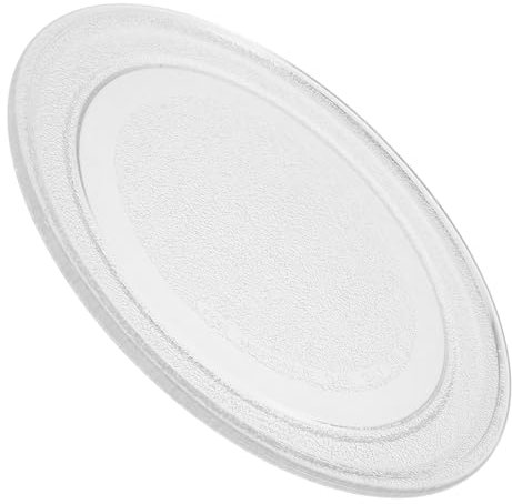 KICHOUSE Mikrowellenteller Glas Mikrowellen-glasplatte Ersatz-drehteller Hitzebeständig Stabile Drehscheibe Für Mikrowellenherd Einfach Zu Reinigen Langlebig