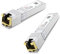 GIQITCK 2Pack Neuester 10GBASE-T SFP+ RJ45 Transceiver, 10G Kupfer SFP+ auf RJ45 Modul mit RTL8261N Chip für Cisco SFP-10G-T-S, Ubiquiti UF-RJ45-10G, Netgear, D-Link, Supermicro, Linksys, bis 30m