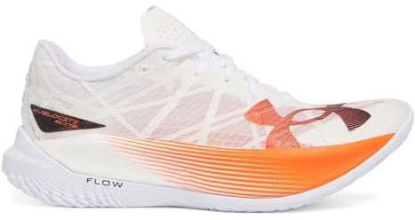 Under Armour Mens Velociti Elite 2 Running Shoes Adults Road White/Ares Red 6.5 UK