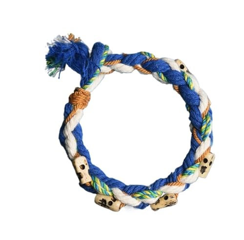Handgefertigte Armbänder, Geflochtene Armbänder, tibetische handgeriebene Baumwolle Thangka Dzi Dzi Perlen Zakiram Bienenwachs Handseil Handgewebtes dickes Baumwollseil DIY Herren- und Damenschmuck