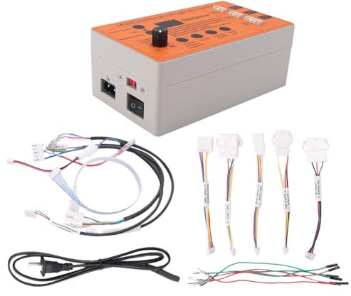 Jeenuuder Scheda Inverter Frigorifero Compressore Elettrovalvola Ventola Porta Aria Valvola Elettrica Tester Accessori Strumento Guasti
