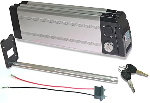 Batterie De Vélo Électrique 24V, Batterie Lithium-ION 24V 10Ah 13Ah 20Ah pour Vélo Électrique, avec BMS Et Chargeur, Étanche, pour Remplacement De Motos Et Cyclomoteurs Électriques