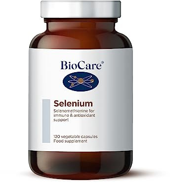 BioCare Selenium | Selenomethionine for Immune & Antioxidant Support - 120 Capsules