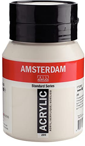 Amsterdam Standard Series Acrylique Pot 500 ml Buff Titane Foncé 290 (17722902)
