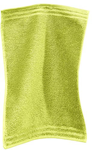 Vossen Gästetuch Calypso Feeling Walk-Frottier grün Größe 30x50 cm