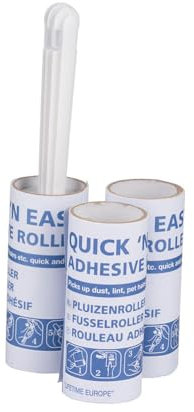 Fusselrolle mit wechselbarem Belag, inkl. 2 Ersatzrolle
