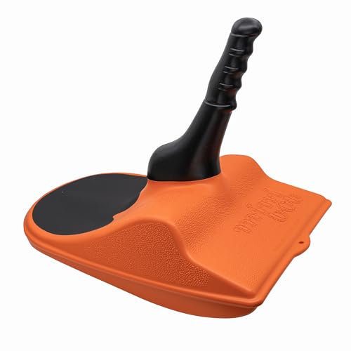 mini bob Original (Zipfelbob Rodel Schlitten) in orange