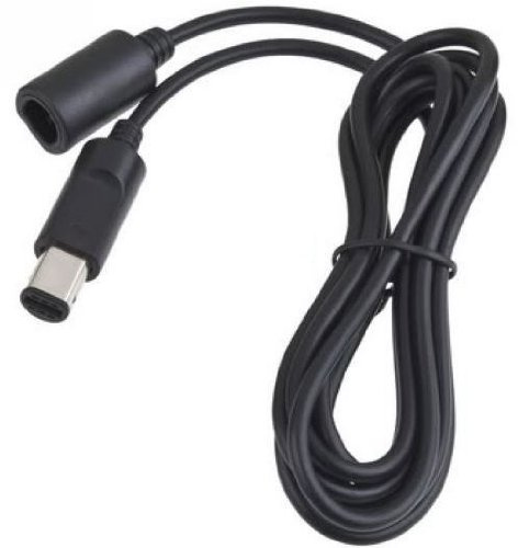 2 Stück Verlängerungskabel passend für Nintendo Game Cube GC Controller und Wii Classic Controller Verlängerungen