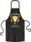 BBQ Solutions Grillschürze Veganer Name für schlechter Jäger Kochschürze mit lustigem Spruch, Schwarz, 28 x 22 x 2.0 cm