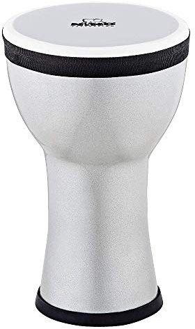 NINO Percussion Elements Mini Djembe - Silver Metallic (NINO-EMDJ-SM)