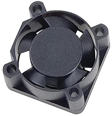 Akasa 25mm Black Fan | Mini DC Axial Fan | Case Fan | Long Life Bearing | AK-189BK-2B